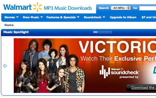 iTunes khiến dịch vụ Walmart MP3 phải đóng cửa