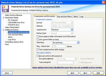Nén tập tin hiệu quả với PowerArchive 2010
