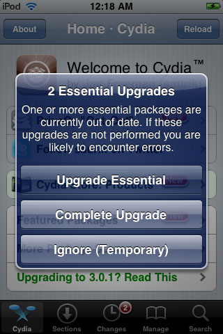 Cydia user guide for iPhone owners