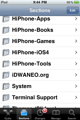 Cydia user guide for iPhone owners