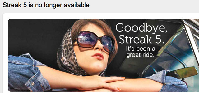 Dell ngừng bán Streak 5