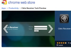 Chromebook có thể truy cập Windows qua Citrix Receiver