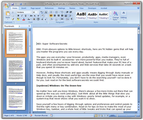 8 thủ thuật cho người hay dùng Microsoft Office