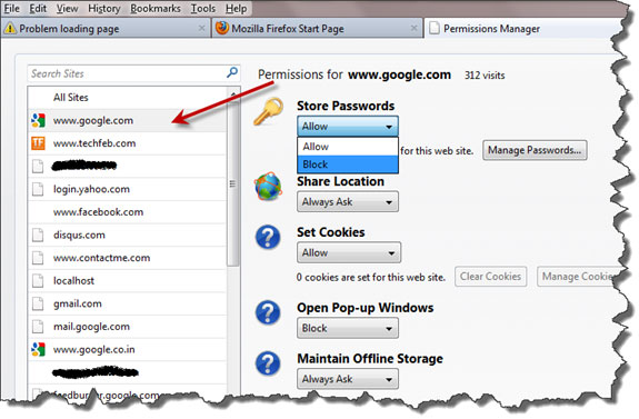 Firefox 6 bổ sung tính năng "Quản lý mật khẩu"