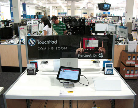 Best Buy nóng ruột vì HP TouchPad ế chỏng chơ