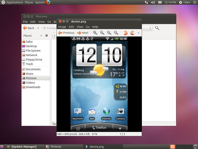 Chụp ảnh màn hình smartphone Android