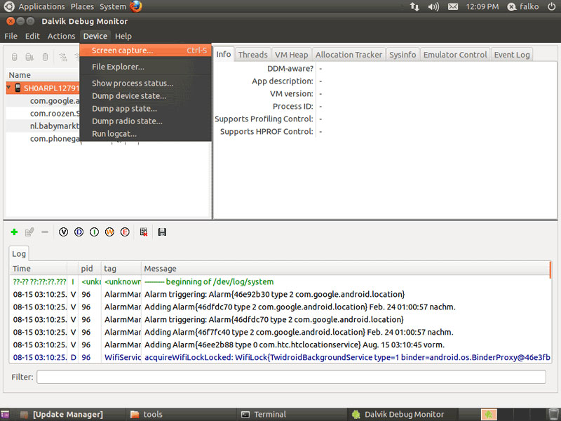 Chụp ảnh màn hình smartphone Android