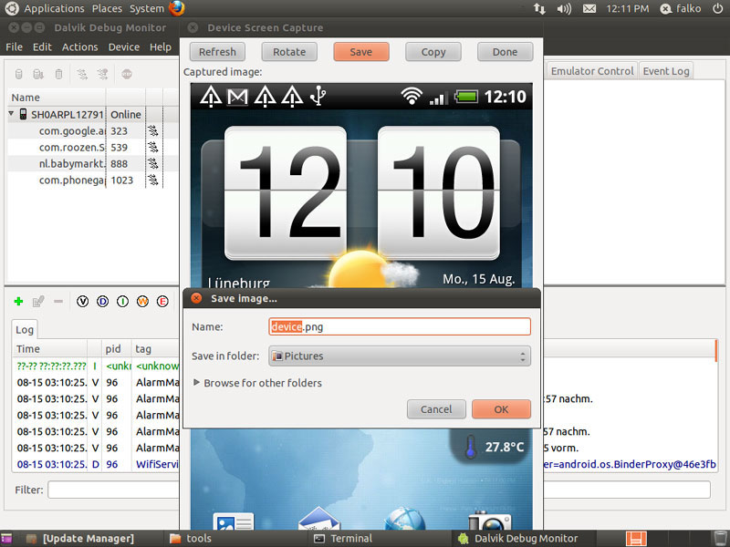 Chụp ảnh màn hình smartphone Android