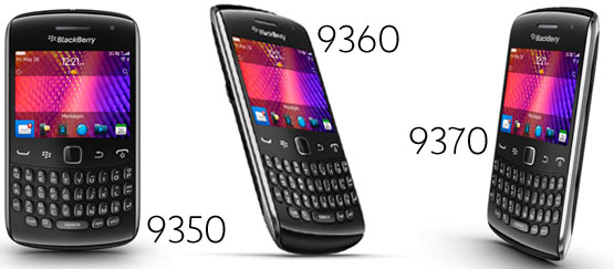 RIM ra BlackBerry Curve mới dáng mỏng