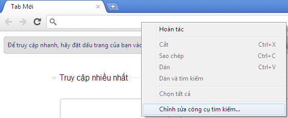 Những thủ thuật trên Google Chrome Omnibox