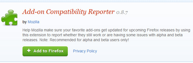 Giúp 99% add-on cũ tương thích với Firefox 6