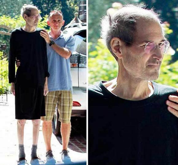Sốc với hình ảnh tiều tụy của Steve Jobs