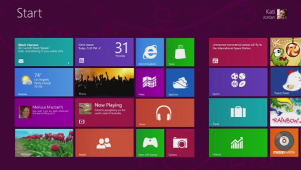 Hệ điều hành Windows 8 đã hoàn thiện