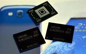 Samsung sản xuất chip nhớ di động tốc độ cao