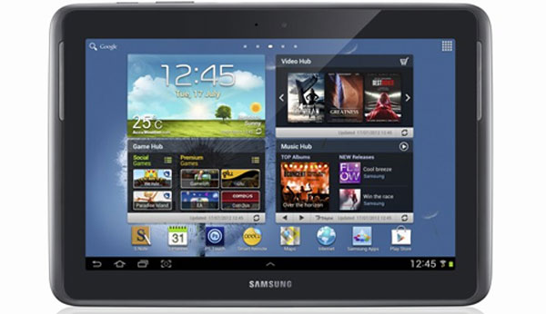 Samsung trình làng Galaxy Note 10.1 mới, chip lõi tứ, RAM 2 GB