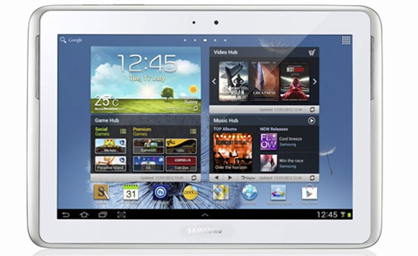 Samsung trình làng Galaxy Note 10.1 mới, chip lõi tứ, RAM 2 GB