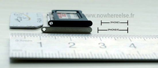 Lộ hình khay nano-SIM của iPhone thế hệ mới