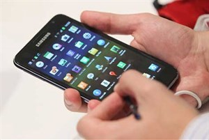 Smartphone Samsung lên ngôi ở thị trường châu Âu
