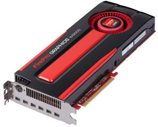AMD tung ra card đồ hoạ chuyên nghiệp FirePro W9000 cùng các 'đàn em'