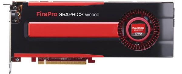 AMD tung ra card đồ hoạ chuyên nghiệp FirePro W9000 cùng các 'đàn em'