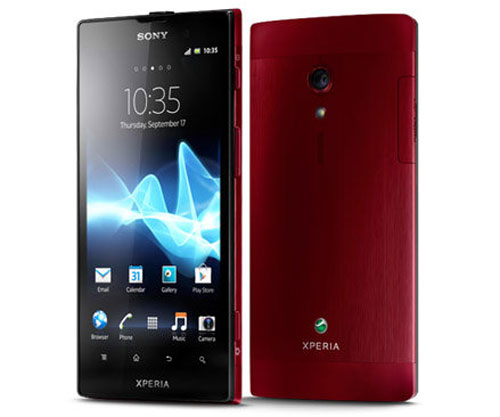 Xperia Ion đỏ và Xperia GX bắt đầu bán