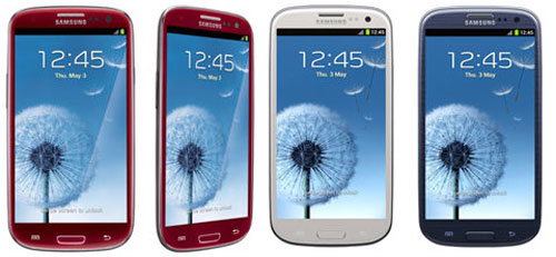 Tin đồn Galaxy S III có thêm bản màu đen
