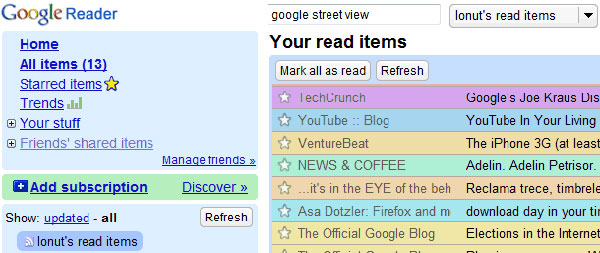 google reader