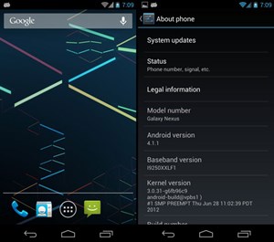 Rò rỉ ROM Android 4.1.1 chính thức cho Galaxy S III