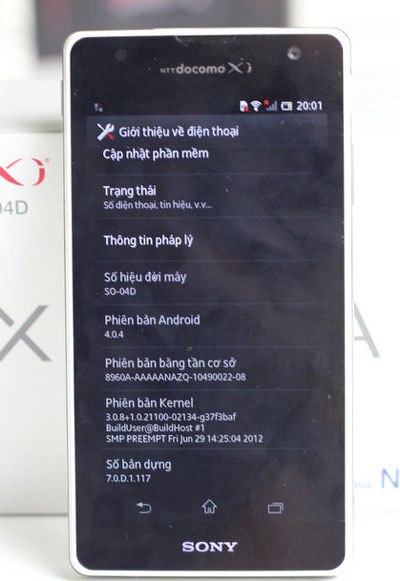 Smartphone cao cấp nhất của Sony về VN