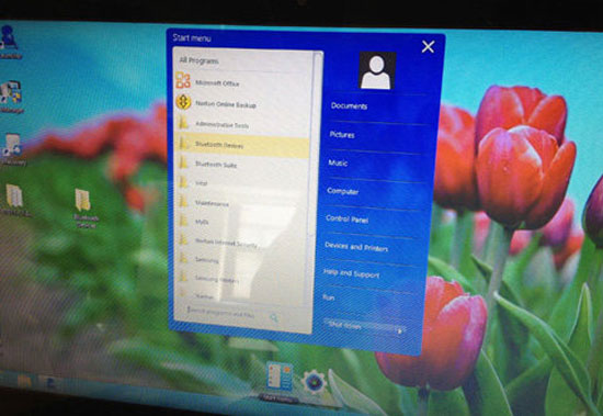 Giao diện trên Windows 8 của Samsung "học hỏi" Mac OS