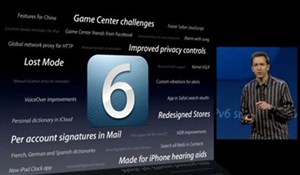 9 điều iPhone 5 vẫn "bó tay" với iOS 6