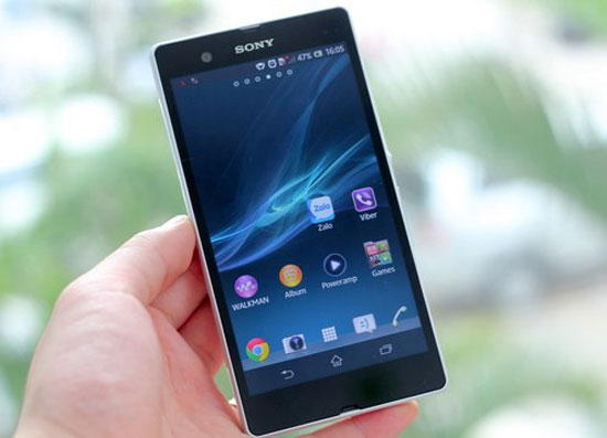 Sony Xperia Z với màn hình Full HD 5 inch. Sony nâng cấp phần mềm cho Xperia Z và ZL