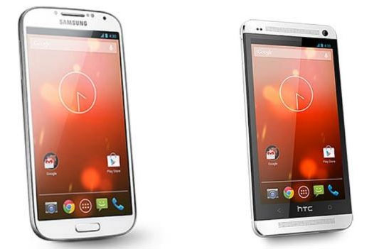 Đã có Galaxy S4 và HTC One Google Play Edition Sẽ có Moto X Google Play Edition