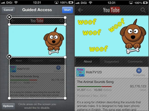 Giúp iPhone trở nên thân thiện hơn với trẻ nhỏ