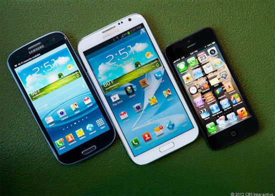 Người dùng Mỹ "chuộng" Galaxy S3 hơn iPhone 5