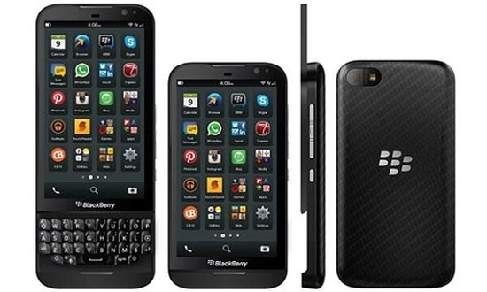 Bản thiết kế khác lấy ý tưởng từ Z10, chiếc BlackBerry 10 đầu tiên với thiết kế cảm ứng hoàn toàn. Điện thoại BlackBerry 10 kiểu dáng trượt đầu tiên