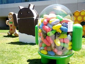 Jelly Bean chiếm lĩnh tới hơn 40% thị phần Android