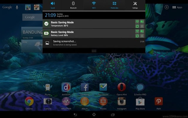 Máy tính bảng Xperia Tablet Z bắt đầu được cập nhật Android 4.2.2