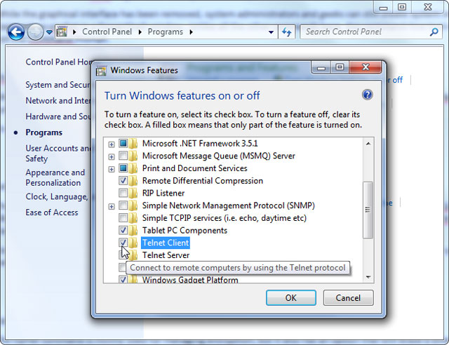 Telnet Client 10 lệnh hữu ích trong Windows bạn nên biết