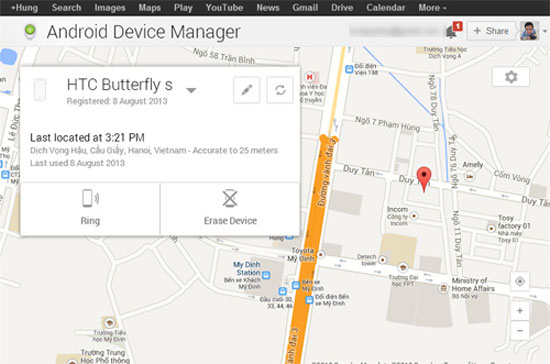 Dùng thử tính năng "chống trộm" trên Android của Google