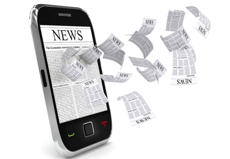 Smartphone đang "giết" thói quen đọc tin