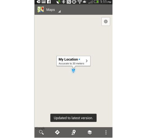 Cách chuyển về Google Maps phiên bản cũ cho Android