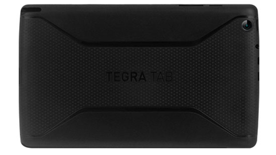 Mặt sau máy tính bảng được cho là của Nvidia. Tablet cấp thấp của Nvidia mạnh hơn Nexus 7 mới