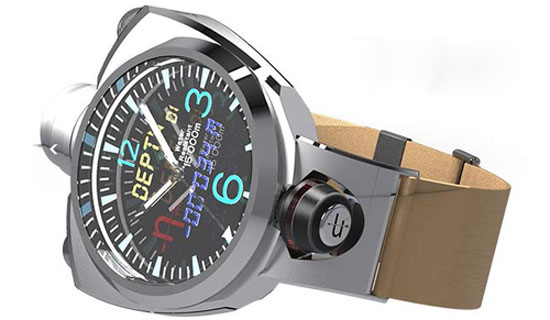 Crosbow có ống kính Zeiss cao cấp Smartwatch chụp ảnh 41 "chấm" của Thuỵ Sĩ