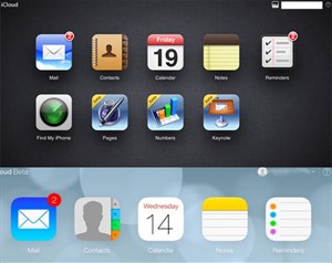 "Đám mây" của Apple được làm mới bằng giao diện iOS 7