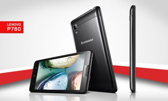 Lenovo P780 dùng pin "khủng" dung lượng 4.000 mAh