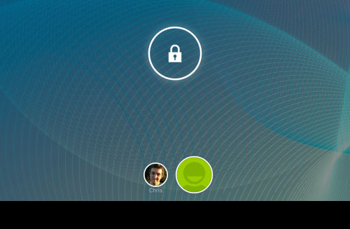 Bạn sẽ được đưa đến màn hình khóa. Chia sẻ tablet Android và giữ gìn sự riêng tư