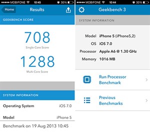 Geekbench 3: Phần mềm benchmark đa nền tảng mới