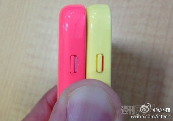 iPhone 5C xuất hiện kèm phụ kiện ốp lưng trong suốt