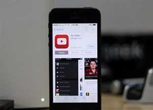 YouTube trên iOS đổi giao diện